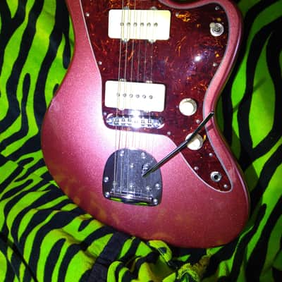 Custom Jazzmaster Tribute - Sparkling Burgundy Relic w/ Soul to Burn image 1
