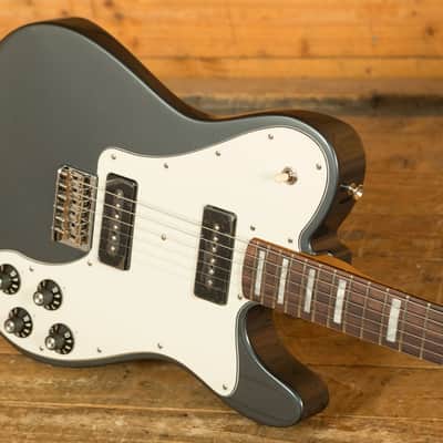 Fender Chris Shiflett Signature Cleaver Telecaster Deluxe - Rosewood - Charcoal Frost Metallic image 5