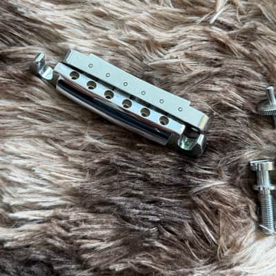 Gibson Les Paul Nashville Tune-O-Matic Bridge and Tailpiece with Studs image 3
