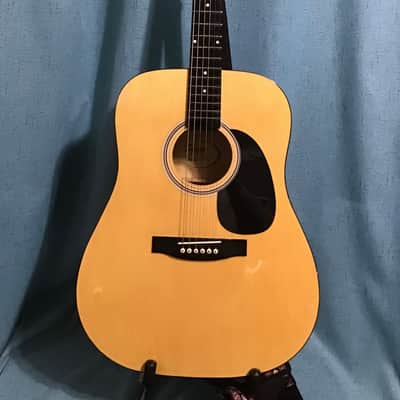 Squire by Fender 093-0300-021 2000s Acoustic Guitar with Nice Soft Case image 1