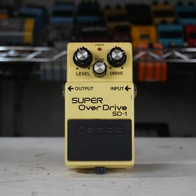 Boss SD-1 Super Overdrive 1981 - 1988 Made In Japan | Reverb