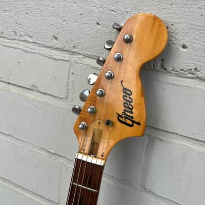 1975 Greco Stratocaster ... Khruangbin Mark Speer WIRING + NYLON Saddles + FLAME MAPLE NECK + Unique TREM claw see trough! (MADE IN JAPAN Lawsuit Era + Gigbag) ... Matsumoku Built – Pre-Serial Vintage image 2