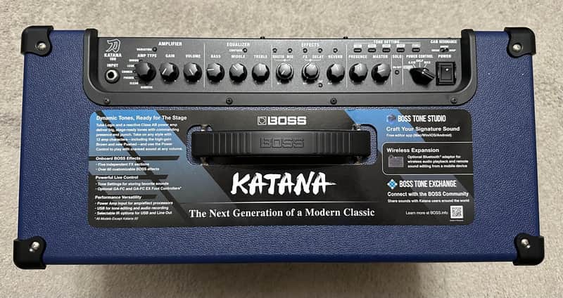 BOSS Katana Gen 3 100W 1x12 Limited-Edition Guitar Combo Amplifier - Blue