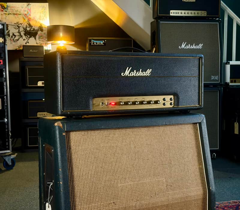 Marshall JMP 1987 50-Watt Guitar Amp Head 1972 - Black Bild 1