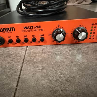 Warm Audio WA12 MKII Microphone Preamp 2016 - Present - Orange image 2