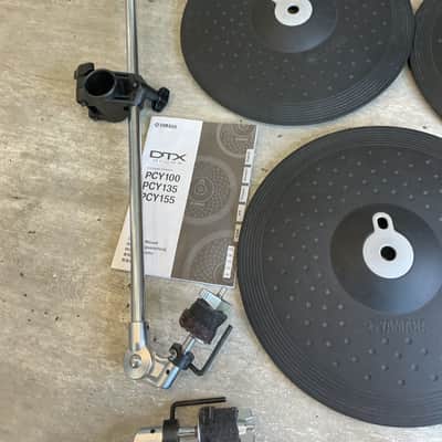 Yamaha PCY135 3-Zone 13" Electronic Cymbal Pad 2015 - Present - Black image 4