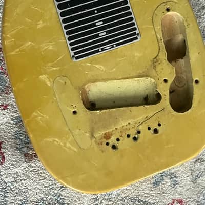 1950s Fender Champion lap steel guitar body image 2