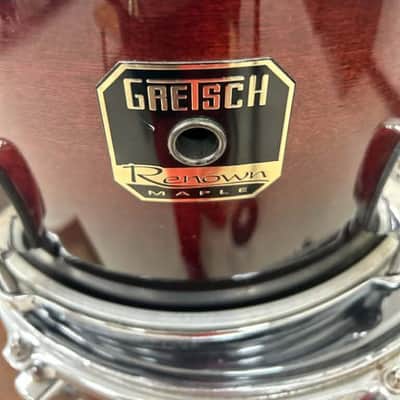 Gretsch Renown - 10" Dia.X 8" Deep,Tom,5 Lugs a Side,Cherry Burst image 2