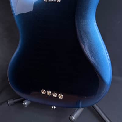 Fender American Professional II Jazz Bass Fretless 4-String Bass Guitar Dark Night w/ OHSC image 12