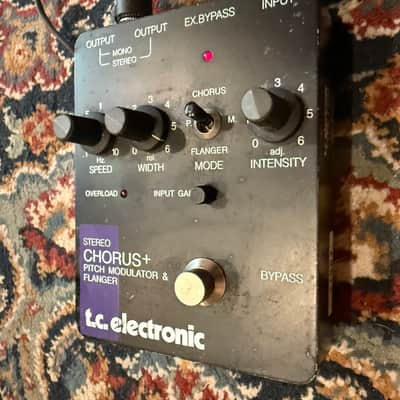 TC Electronic Stereo Chorus + Pitch Modulator & Flanger 1991 - 2016 - Black image 2