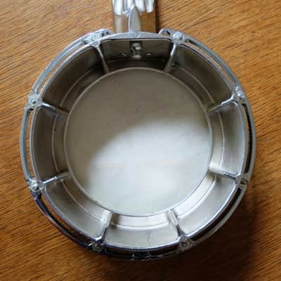 Dixie Banjo Ukulele (Banjolele) 1950's Chrome image 11