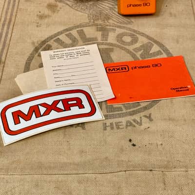 MXR Phase 90 w/Box & Paperwork 1980 - Orange image 2