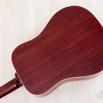 1966 GIbson B-45-12 Vintage Dreadnought 12-String Acoustic Guitar Cherry Sunburst w/ Case image 17