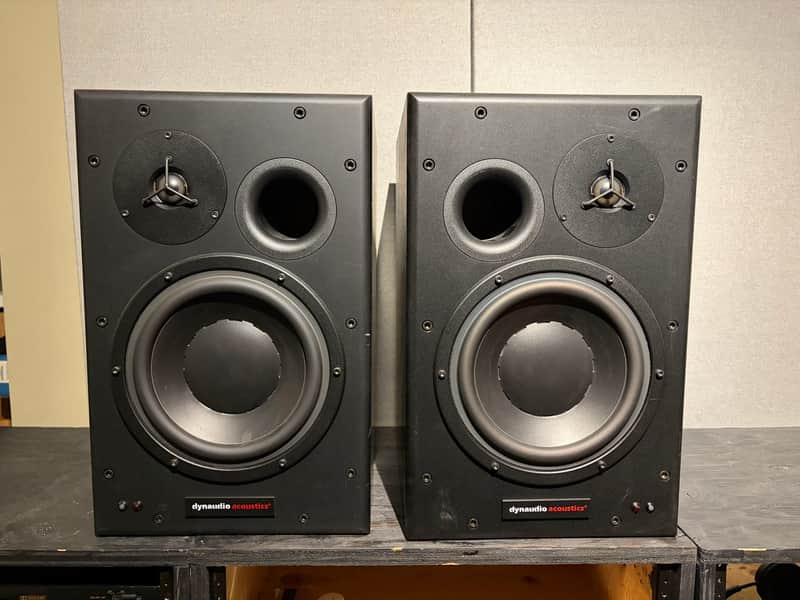 Dynaudio BM15A 10" Active Studio Monitors (Pair) 2010s - Black image 1