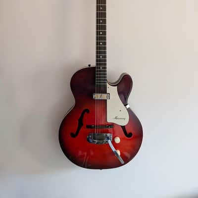 Harmony H53 Rocket 1959 - 1967 Red Sunburst image 1