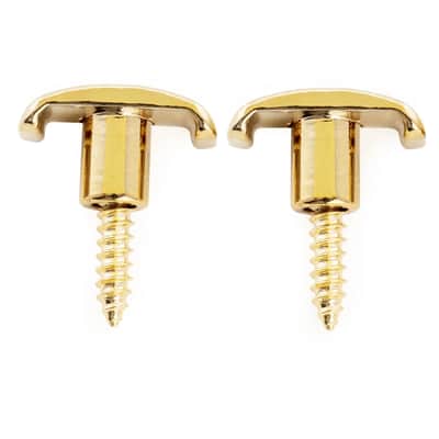 Brio Pro String Trees Guides for Fender American Ultra/Elite Style - Set of 2 - Gold image 2