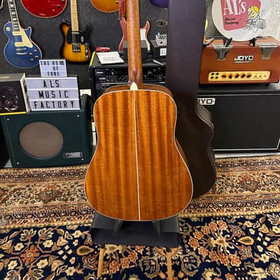 Tasman Guitars TA300 E  Dreadnought w/ Fishman Presys Plus  Natural( ALL SOLID) image 8