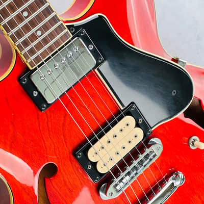 Yamaha SA-700 Super Axe 1977 - Transparent Red image 18