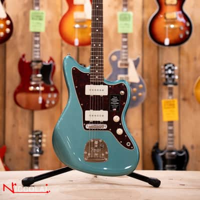 Immagine Fender American Professional Classic Jazzmaster, Rosewood Fingerboard, Faded Sherwood Green Metallic - 1