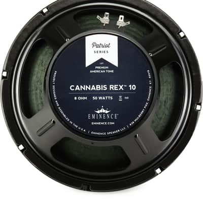 Eminence Cannabis Rex 10 10-inch 50-watt Replacement Guitar Amp Speaker - 8 ohm image 1