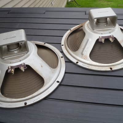 Pair 1962 Rola Alnico 12" Speakers / 8 ohm image 1