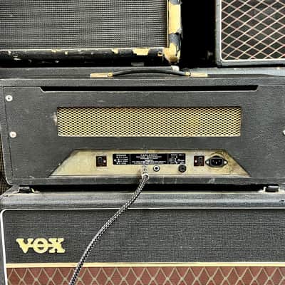 Carlsbro CS-60 tube amplifier 1960’s - Partridge transformers original vintage uk England reverb tube amplifier amp image 2