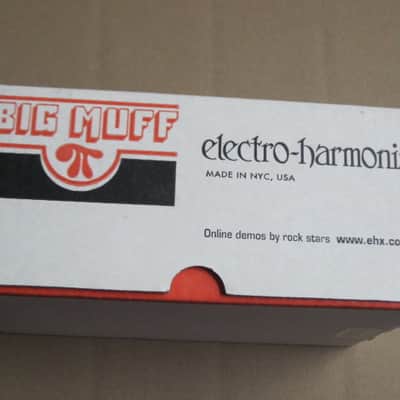 very lightly handled - mostly very clean Electro Harmonix EMPTY CARDBOARD BOX and printout copy of Owner's Instructions ONLY for USA Big Muff Reissue (NO Pedal, NO original paperwork) image 8