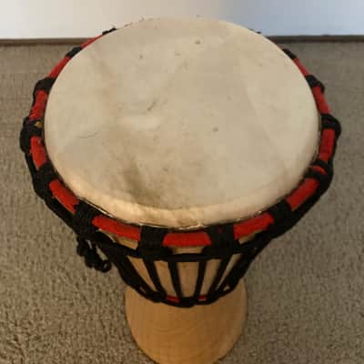 Djembe Burkina Faso, West Africa 2007 - Natural wood image 3
