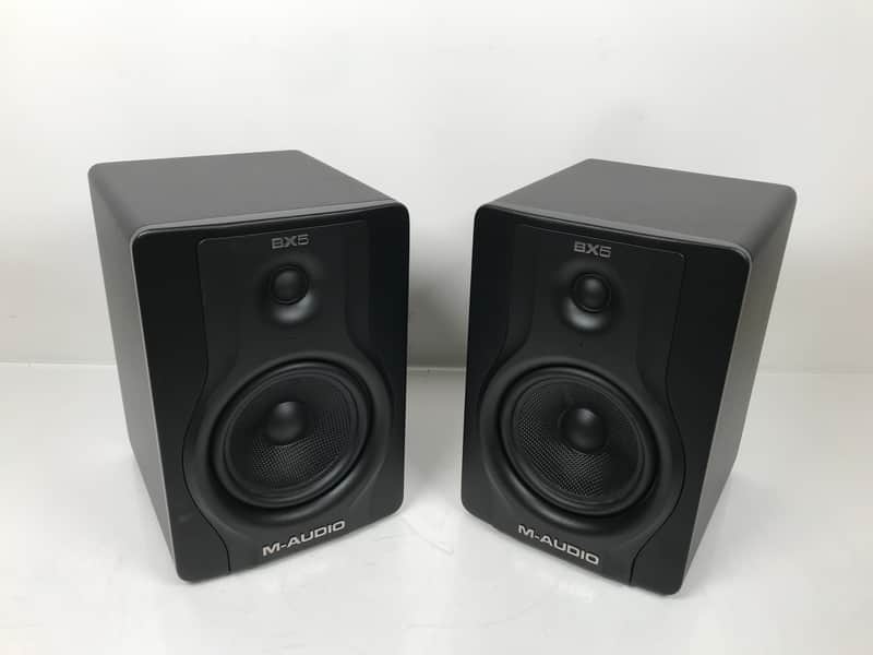 M-Audio BX5 D2 Studio Monitor Speakers, Pair image 1