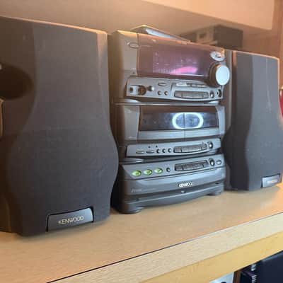 Kenwood XD-500 Stereo 3 Compact Disc Changer 2 Cassette Decks Fully Operational! image 2