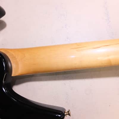 Samick Artist Fretless 5 string Black gloss image 14