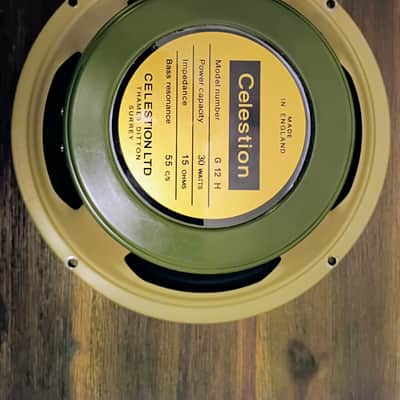 Celestion Heritage UK G12H30 55 hz - 15 Ohm Speaker image 1