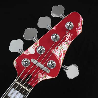 Dhatarattha DEB5 Jazz Bass 5 string - PAISLEY RELIC(Factory Mint Promotional Unit) image 12