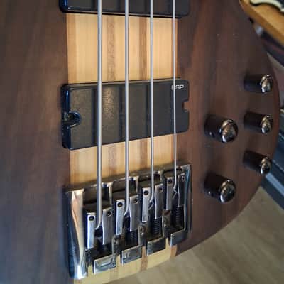 ESP LTD B-4E Mahogany 2008 - 2020 - Natural Satin image 3