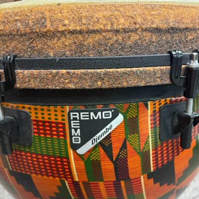 Remo 14'' Djembe, Paulo Mattioli Signature, Used image 7