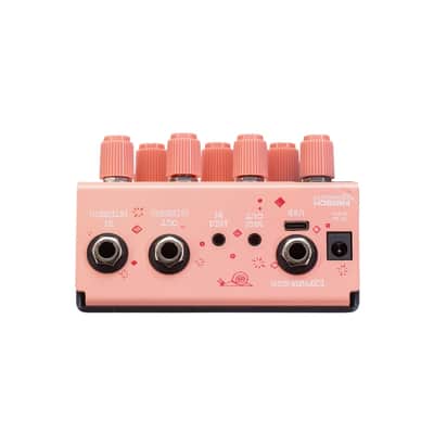 Old Bood Noise Endeavors Dark Star V3 Stereo Reverb Pedal - Pink image 4