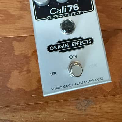Origin Effects Cali76 Compact Deluxe Compressor 2010s - Silver image 1
