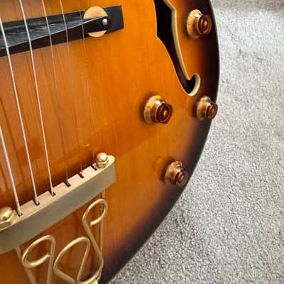 1989 Epiphone Emperor Sunburst Hollow body Guitar image 20