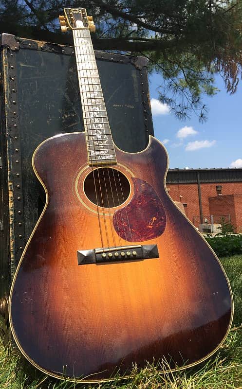 Danny Gatton's Personal Randy Wood Acoustic . Master Work image 1