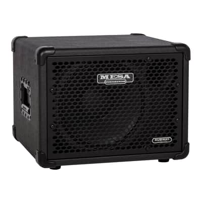 Mesa Boogie 1x12 Subway Ultra Light Bass Cabinet - Black Bronco / Black Metal Grille image 4