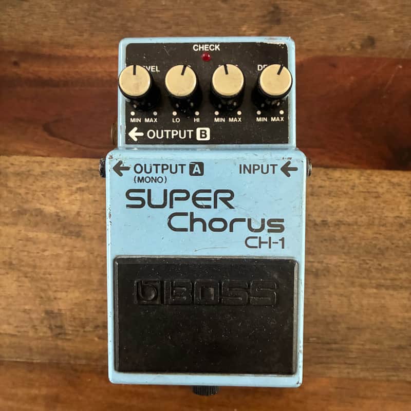 Boss CH-1 Super Chorus (Blue or Pink Label)
