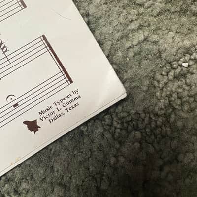 Vintage 1970s Sheet Music In This Very Room by Ron Harris Music Book -Used image 4