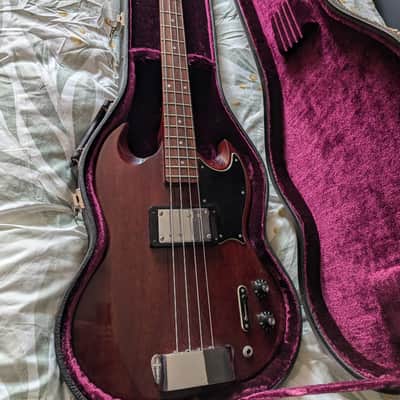 Gibson EB-4L Long Scale 1972 - 1979 - Cherry image 11