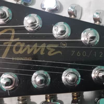 Vintage Fame Hondo 760 12 string electric image 4