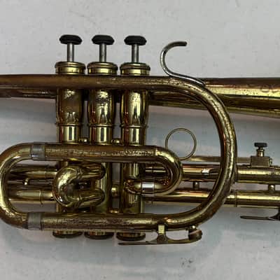 Olds Ambassador Cornet (c. 1966–67) – Good Condition w/ Case, Bach 5C, Humes & Berg Mute image 9