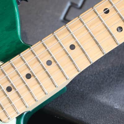 1993 G&L ASAT Classic USA Electric Guitar Trans Green + OHSC image 8