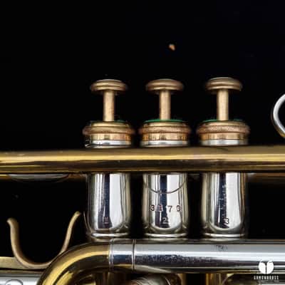 F.E. Olds Standard Los Angeles Bb cornet LM gamonbrass case mouthpiece image 14