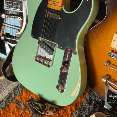 Fender 70th Anniversary Esquire 2020 - Surf Green image 12