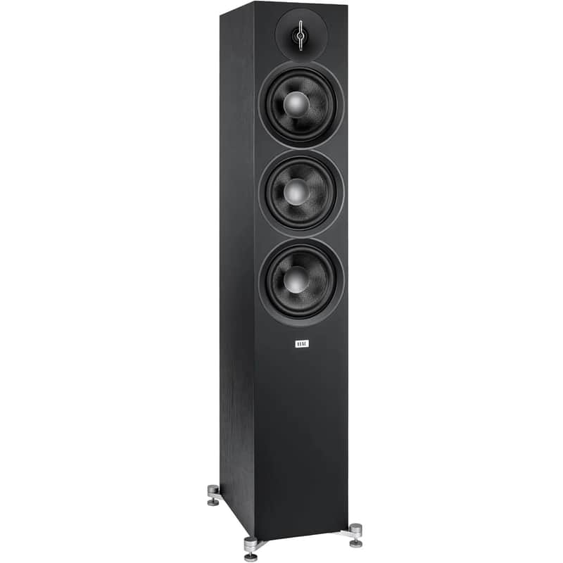 ELAC Debut 3.0 DF63-BK 6.5" Floorstanding Speaker for Home Theaters Systems | Get Precise and Immersive Listening Experience, Black image 1