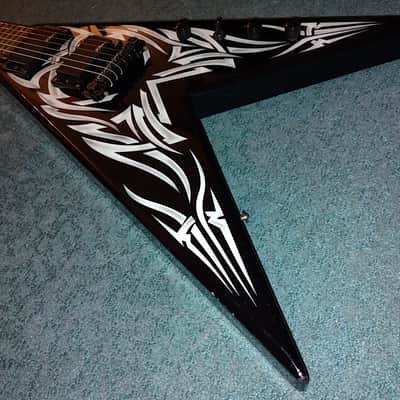 B.C. Rich KKV Kerry King V Signature Series Flying V Guitar Tribal image 5